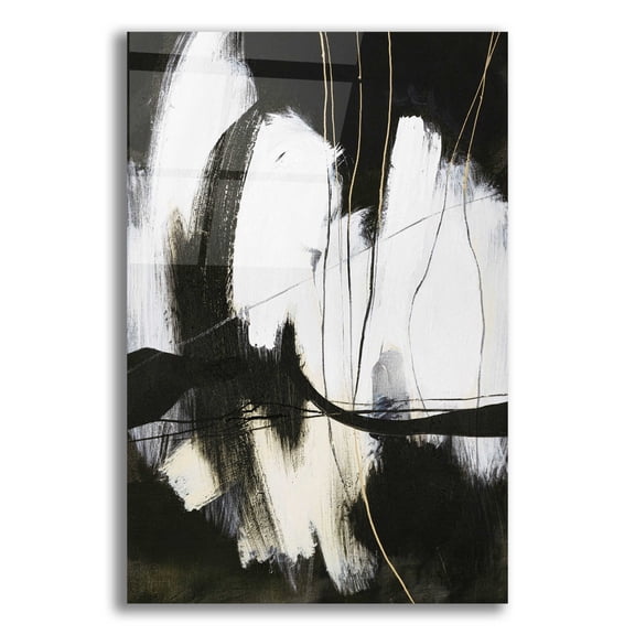 Epic Art 'Behind Lines' by Design Fabrikken, Acrylic Glass Wall Art, 16"x24"