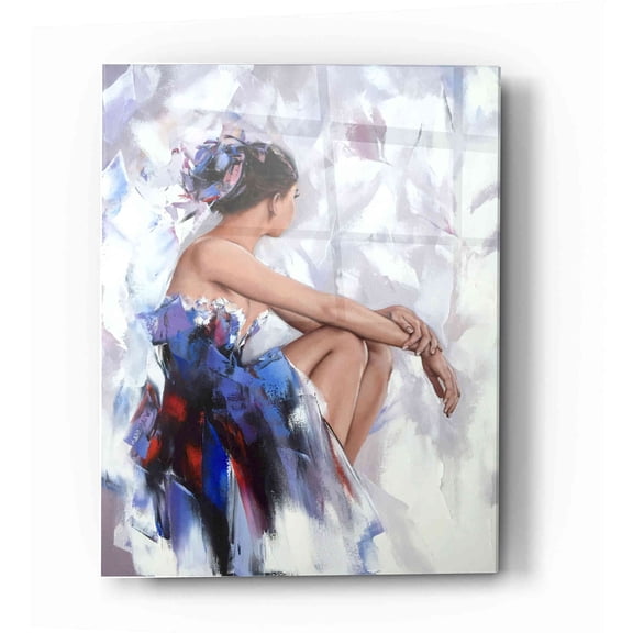 Epic Art 'Behind The Mirror 2' by Alexander Gunin, Acrylic Glass Wall Art, 16"x24"