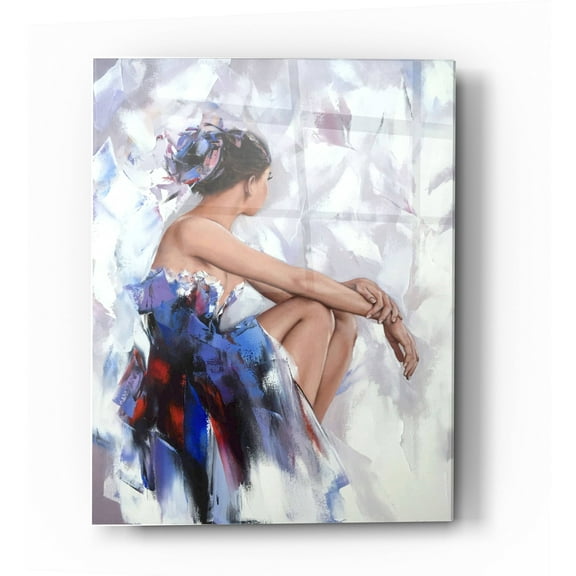 Epic Art 'Behind The Mirror 2' by Alexander Gunin, Acrylic Glass Wall Art, 24"x36"