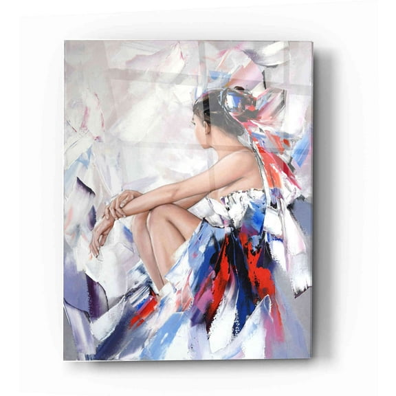 Epic Art 'Behind The Mirror 3' by Alexander Gunin, Acrylic Glass Wall Art, 12"x16"