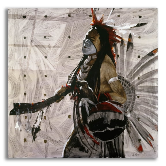 Epic Art 'Ben Yahola' by J. E. Knauf, Acrylic Glass Wall Art, 12"x12"