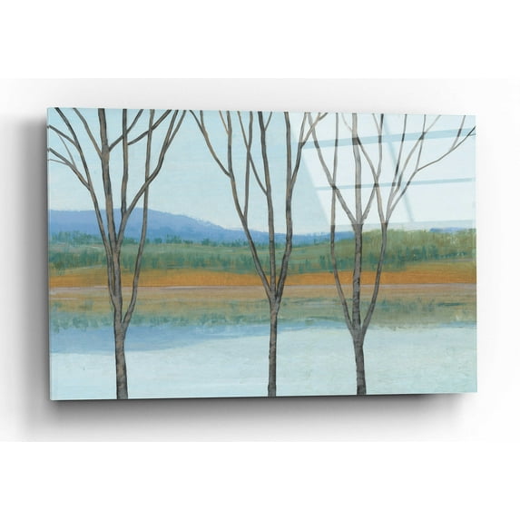 Epic Art 'Between Water IV' by Tim O'Toole, Acrylic Glass Wall Art, 24"x16"