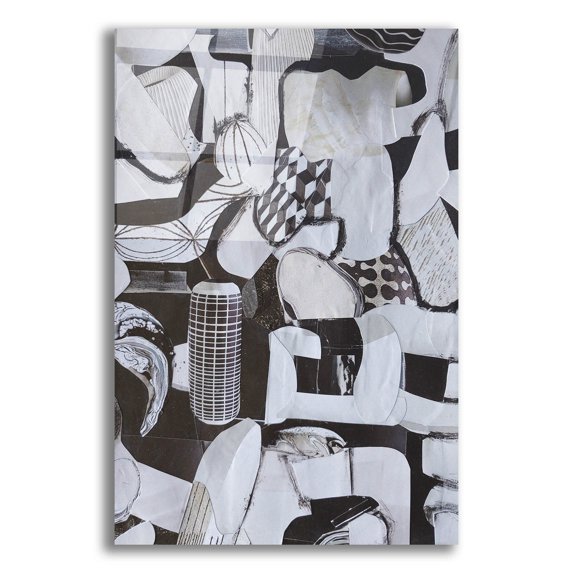 Epic Art 'Beverlywood City Forms' by Coco Good Acrylic Glass Wall Art, 16" x 24"