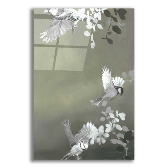 Epic Art 'Bird 4' by Design Fabrikken, Acrylic Glass Wall Art, 12"x16"