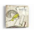 thumbnail image 1 of Epic Art 'Bird Inspiration Create' by Elyse DeNeige, Acrylic Glass Wall Art, 12"x12", 1 of 2