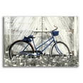 thumbnail image 1 of Epic Art 'Blue Bike at Barn' by Lori Deiter Acrylic Glass Wall Art, 16"x12", 1 of 8