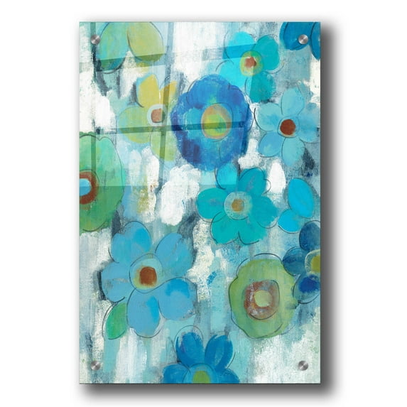 Epic Art 'Blue Eyes II' by Silvia Vassileva, Acrylic Glass Wall Art, 24"x36"