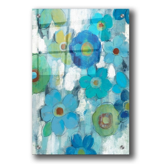 Epic Art 'Blue Eyes II' by Silvia Vassileva, Acrylic Glass Wall Art, 24"x36"