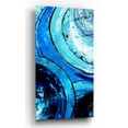 thumbnail image 1 of Epic Art 'Blue Moons II' by Erin Ashley, Acrylic Glass Wall Art, 24"x48", 1 of 3