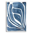 thumbnail image 1 of Epic Art 'Blue Stylized Leaf I' by Regina Moore, Acrylic Glass Wall Art, 12"x16", 1 of 8
