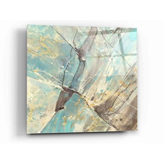 Epic Art 'Blue Water II' by Albena Hristova, Acrylic Glass Wall Art, 12"x12"