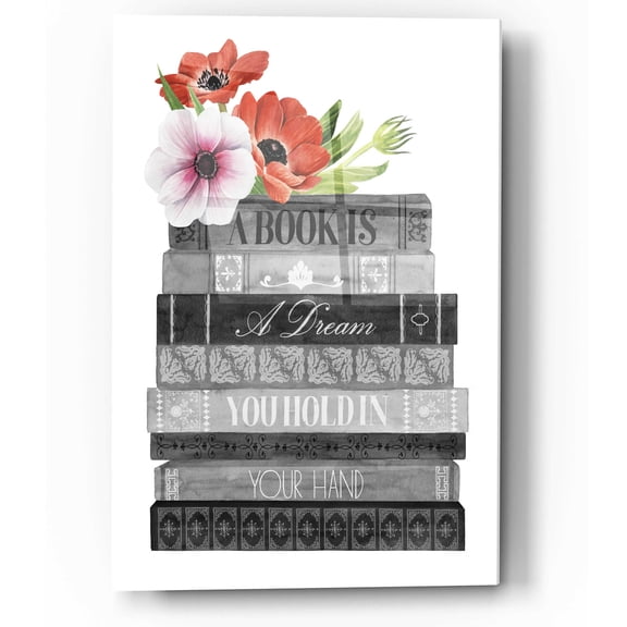 Epic Art 'Book Dream I' by Grace Popp, Acrylic Glass Wall Art, 12"x16"