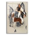 thumbnail image 1 of Epic Art 'Boston Terrier 2' by Barbara Keith, Acrylic Glass Wall Art, 24"x36", 1 of 8