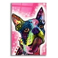 thumbnail image 1 of Epic Art 'Boston Terrier' by Dean Russo, Acrylic Glass Wall Art, 12"x16", 1 of 8