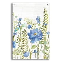 Epic Art 'Botanical Blue VIII' by Silvia Vassileva, Acrylic Glass Wall Art, 24"x36"