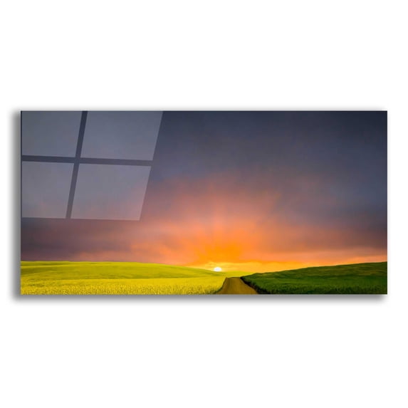 Epic Art 'Boundless' by Don Schwartz, Acrylic Glass Wall Art, 24"x12"