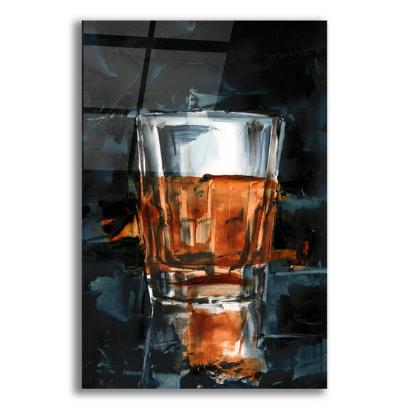 Epic Art 'Bourbon Glass 2'  by Ethan Harper Acrylic Glass Wall Art, 12" x 16"