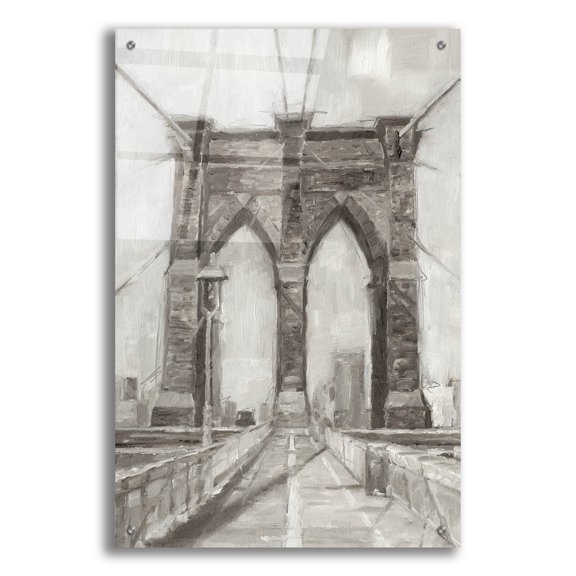 Epic Art 'Bridge Crossing 1'  by Ethan Harper Acrylic Glass Wall Art, 24" x 36"