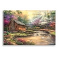 thumbnail image 1 of Epic Art 'Brookside Retreat' by Chuck Pinson, Acrylic Glass Wall Art, 24"x16", 1 of 3