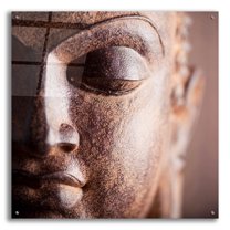 Epic Art 'Buddha 3' by Photoinc Studio, Acrylic Glass Wall Art, 36"x36"