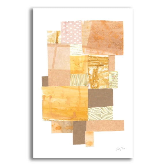 Epic Art 'Building Blocks II by Courtney Prahl, Acrylic Glass Wall Art, 16"x24"