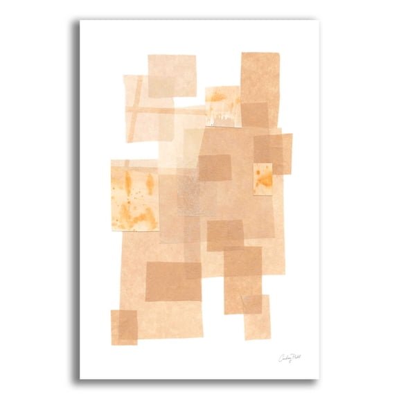 Epic Art 'Building Blocks IV by Courtney Prahl, Acrylic Glass Wall Art, 16"x24"