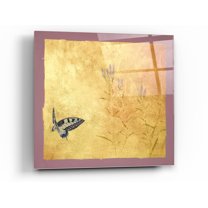 Epic Art 'Butterfly R' by Zigen Tanabe, Acrylic Glass Wall Art, 36"x36"