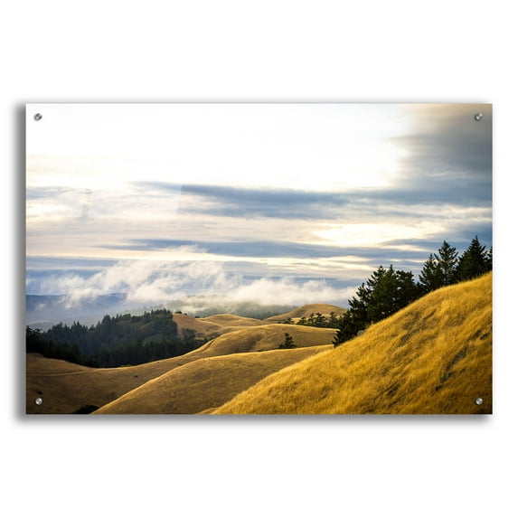 Epic Art ' By Mass Form & Time' by Eunika Rogers, Acrylic Glass Wall Art, 36"x24"