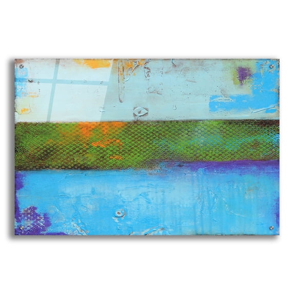 Epic Art 'Cactus Garden' by Erin Ashley, Acrylic Wall Art, 36"x24"