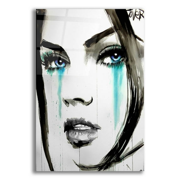 Epic Art 'Call' by Loui Jover, Acrylic Glass Wall Art, 12"x16"