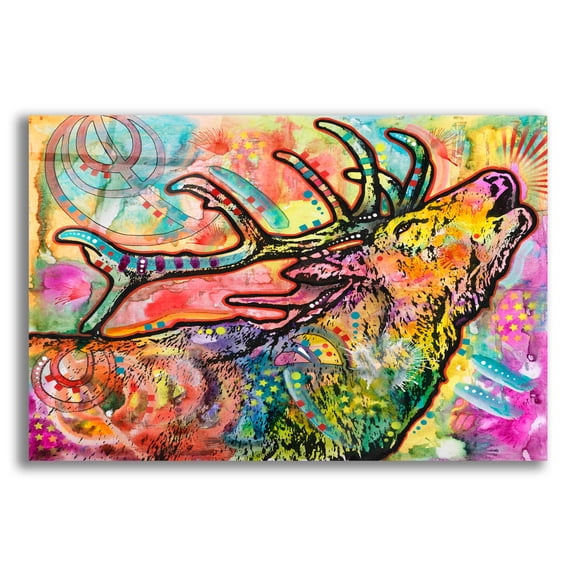 Epic Art 'Call of the wild' by Dean Russo, Acrylic Glass Wall Art, 16"x12"