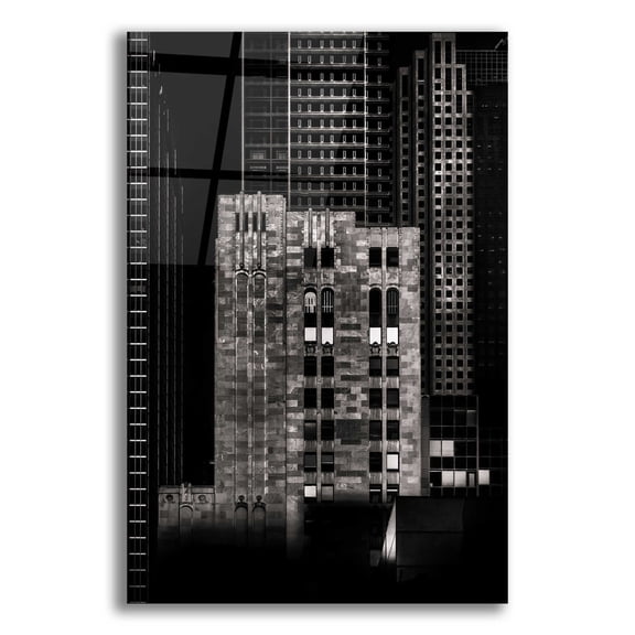 Epic Art 'Canada Permanent Trust Building No 1' by Brian Carson, Acrylic Glass Wall Art, 16"x24"