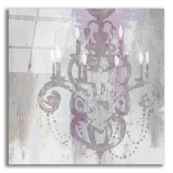 Epic Art 'Candelabra Orchid II' by James Wiens, Acrylic Glass Wall Art, 12"x12"