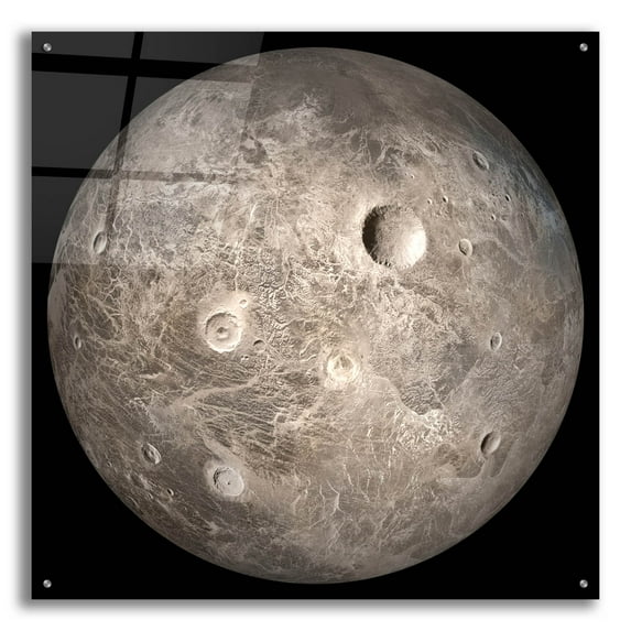 Epic Art 'Ceres Asteroid' by Epic Portfolio, Acrylic Glass Wall Art, 36"x36"