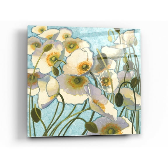 Epic Art 'Chantilly' by Shirley Novak, Acrylic Glass Wall Art, 24"x24"