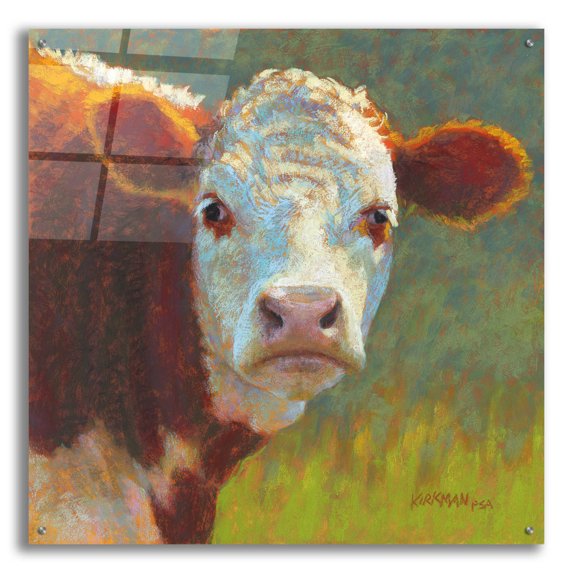 Epic Art 'Charlie 22 by Rita Kirkman, Acrylic Glass Wall Art, 36" x 36"