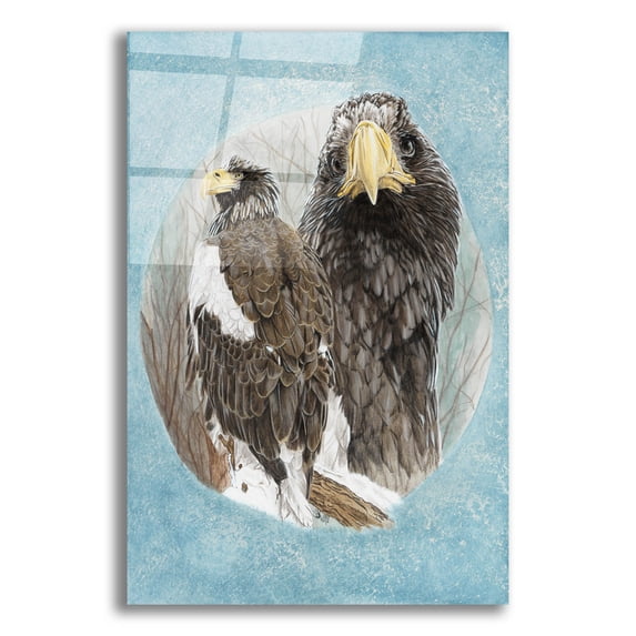 Epic Art 'Chasseur' by Barbara Keith, Acrylic Glass Wall Art, 16"x24"