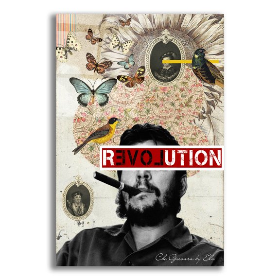 Epic Art 'Che' by Elo Marc, Acrylic Glass Wall Art, 12"x16"