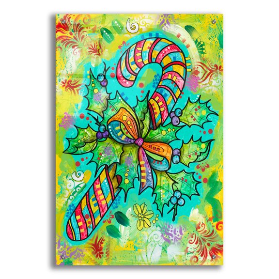 Epic Art 'Christmas Sweets' by Dean Russo Acrylic Glass Wall Art, 24" x 36"