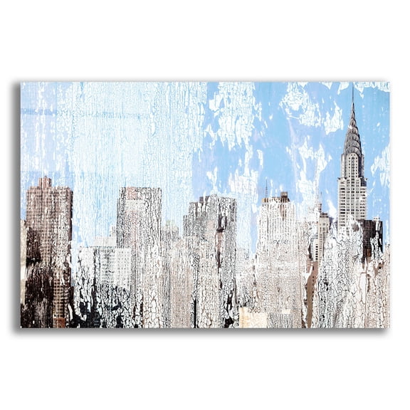 Epic Art 'Chrysler Building New York Art Deco 2' by Irena Orlov, Acrylic Glass Wall Art, 24"x16"