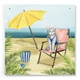 thumbnail image 1 of Epic Art 'Coastal Kitties II' by Grace Popp, Acrylic Glass Wall Art, 24"x24", 1 of 5