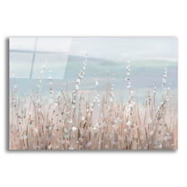 Epic Art 'Coastal Morning Blooms'  by Danhui Nai Acrylic Glass Wall Art, 24" x 16"