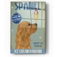 thumbnail image 1 of Epic Art 'Cocker Spaniel, Golden, Ice Cream' by Fab Funky, Acrylic Glass Wall Art, 12"x16", 1 of 2