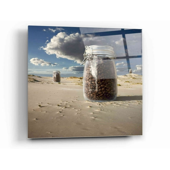 Epic Art 'Coffee' by Dariusz Klimczak, Acrylic Glass Wall Art, 12"x12"