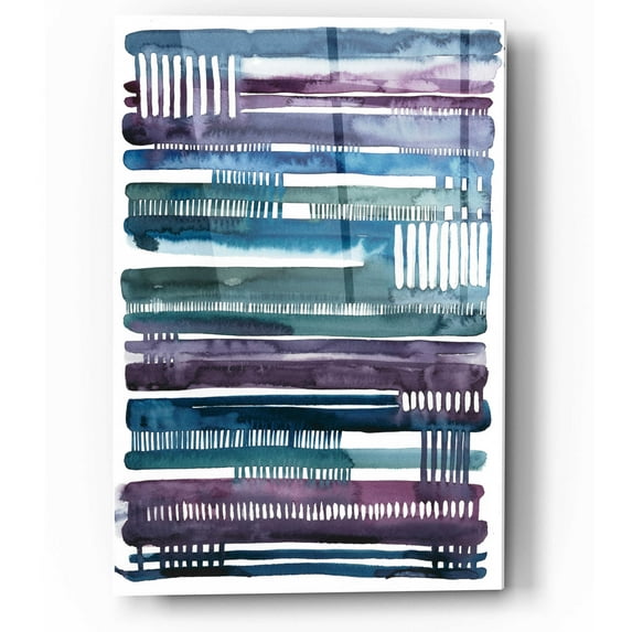 Epic Art 'Collapse I' by Grace Popp, Acrylic Glass Wall Art, 12"x16"