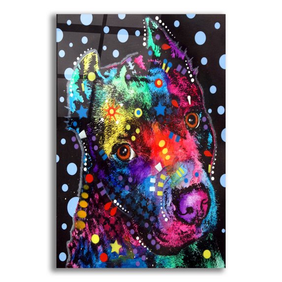 Epic Art 'Companion Pit' by Dean Russo, Acrylic Glass Wall Art, 16"x24"