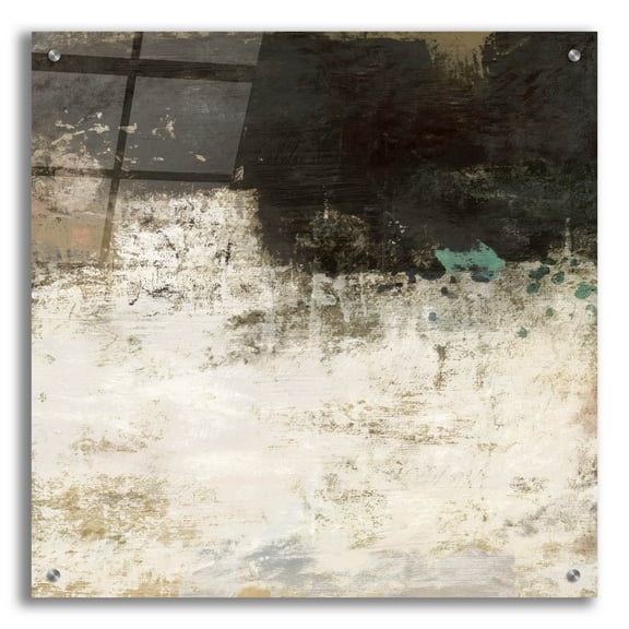 Epic Art 'Concrete' by Suzanne Nicoll, Acrylic Glass Wall Art, 24"x24"