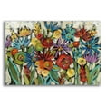 thumbnail image 1 of Epic Art 'Confetti Floral I' by Silvia Vassileva, Acrylic Glass Wall Art, 36"x24", 1 of 10