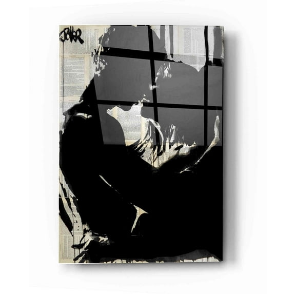 Epic Art 'Connection 2' by Loui Jover, Acrylic Glass Wall Art, 12"x16"