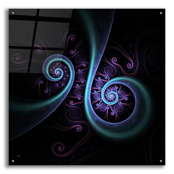 Epic Art 'Connectivity' by Cameron Gray, Acrylic Glass Wall Art, 36"x36"